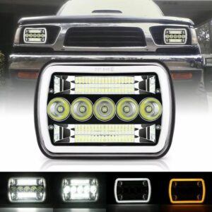 Conjunto de faros automotrices blancos 6000 K iluminación automotriz-