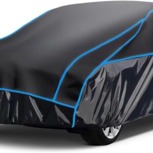 Holthly Protector Granizo Cubierta Coche, Exterior Anti Granizo Cubiertas Coche Gruesas Multi-La...-
