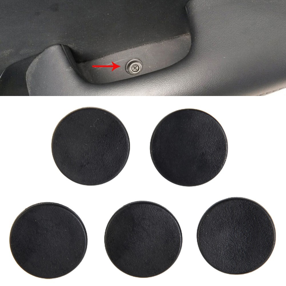 Tapa de manija de tirador de puerta de automóvil 5 piezas negro ABS accesorios automotrices herramientas para Tucson- - Image 2