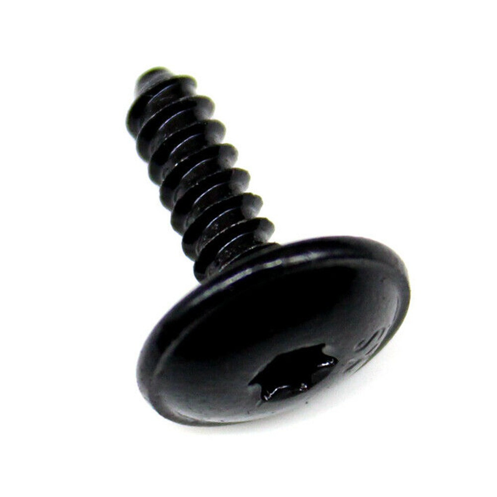 Tornillos negros para accesorios automotrices 10x tornillos de protección contra salpicaduras para guardabarros- - Image 3