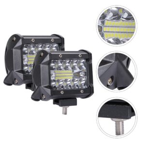 Luz de circulación de 4 pulgadas luces todoterreno faros LED conducción para camión-