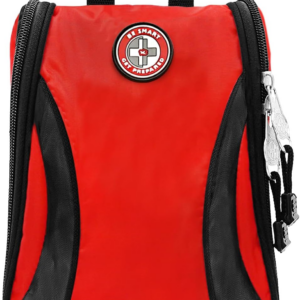 Kit de Primeros Auxilios 330 Piezas, Multiusos Viajes, Emergencias, Camping y Deportes (Rojo)-