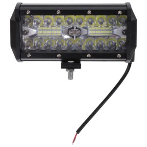 Barras de luces automotrices de 7 pulgadas faros de coche luces antiniebla fuera de carretera-