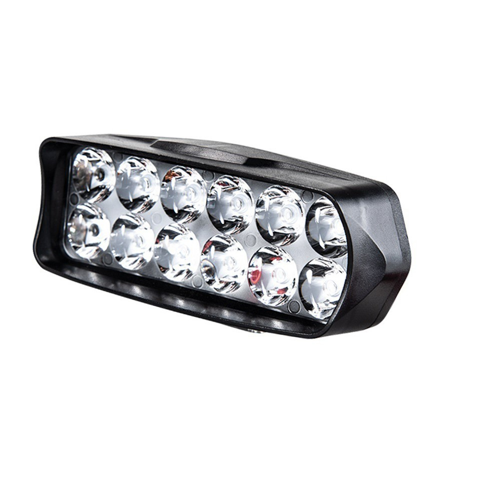 Luz de barra de trabajo para motocicleta automotriz faros LED luces de coche 12 LED 36W-