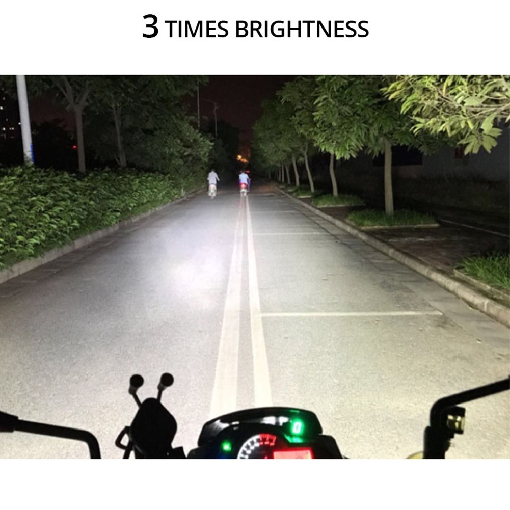 Faro LED Barra Trabajo Automotriz Moto 12 LED 2400 LM 6000K- - Image 5