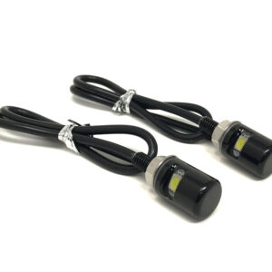 Número de matrícula de motocicleta LED luces perno lámparas fácil de ajustar pequeño mini -