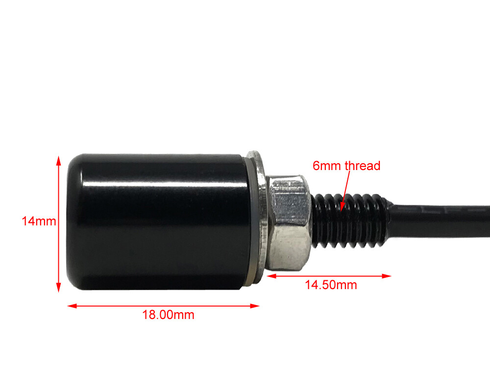 Número de matrícula de motocicleta LED luces perno lámparas fácil de ajustar pequeño mini - - Image 2