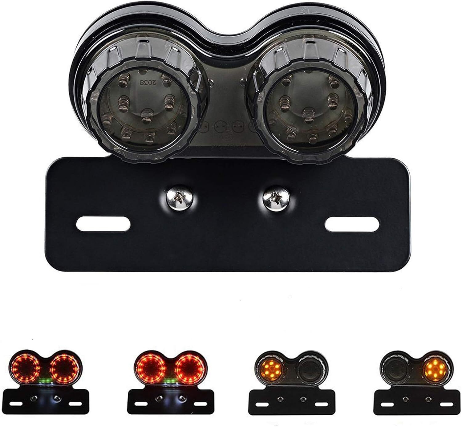 ANKIA 40-LED 40W Luz Trasera Moto Integrada Lámpara de Correr Señal de Freno y Giro- - Image 3