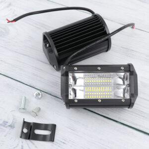 2 Piezas Luces Luz Trabajo Punto Coche 5 Pulgadas 72W Moto-