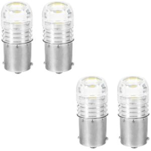Juego de 2 Luces Indicadoras Moto Automotriz Intermitente Bombillas LED-