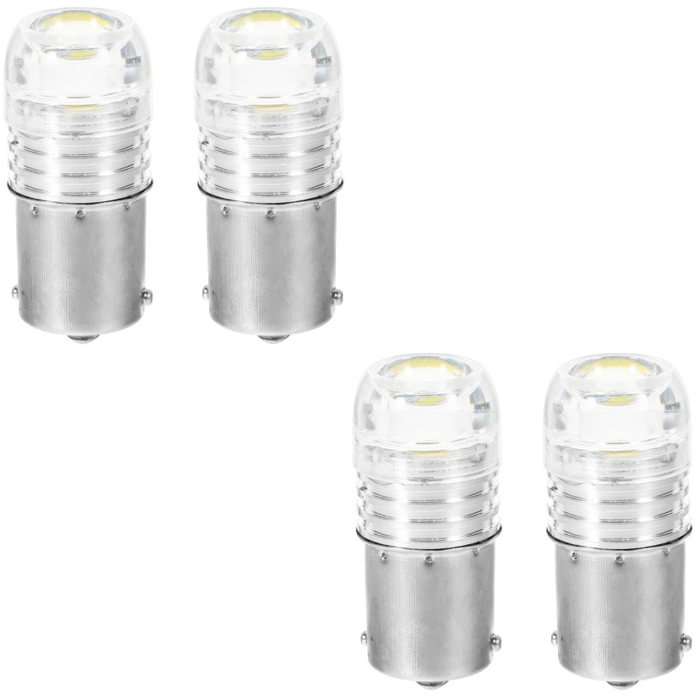 Juego de 2 Luces Indicadoras Moto Automotriz Intermitente Bombillas LED-