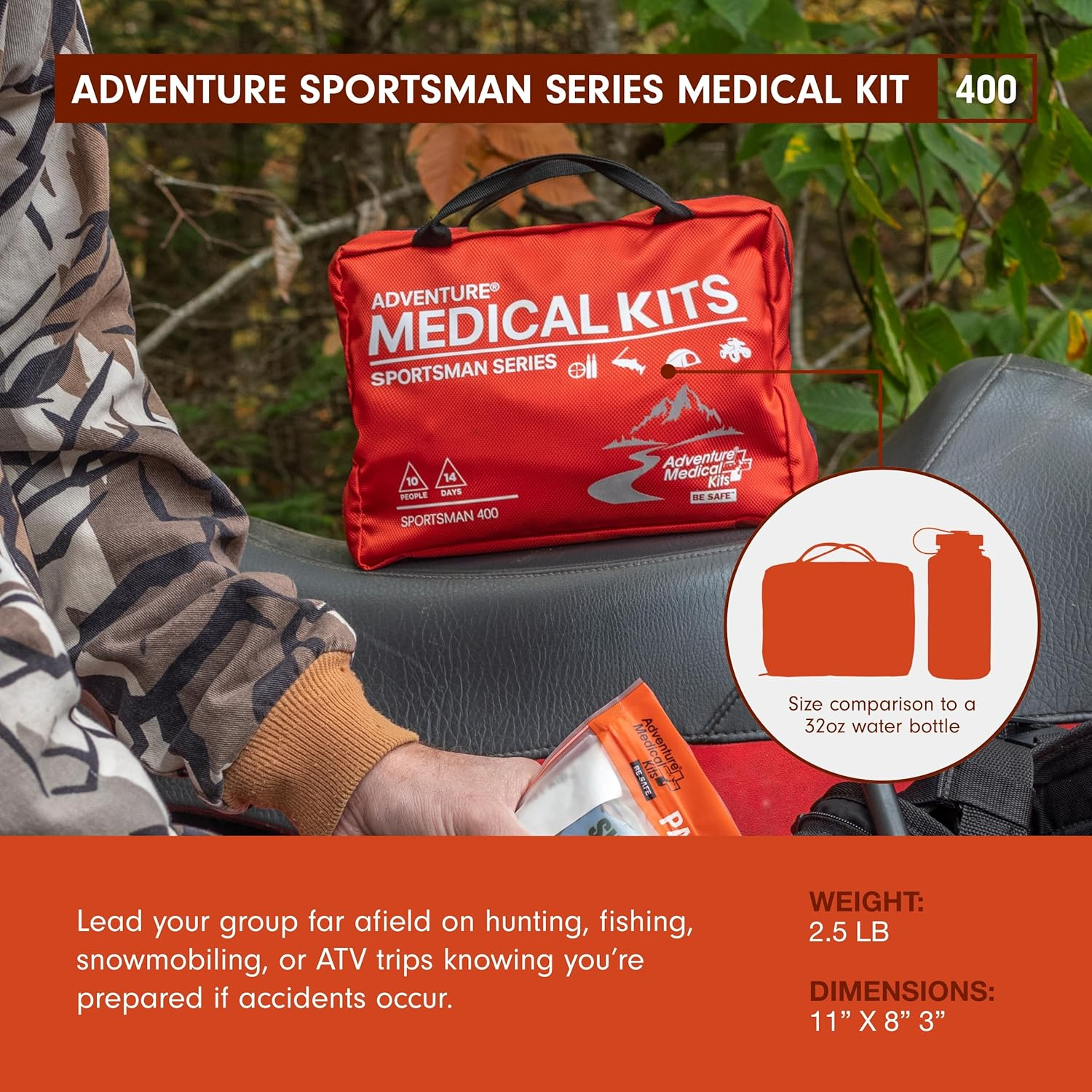 Kits Médicos Aventura Sportman Serie 400 Kit de Primeros Auxilios Exterior - 180 Piezas- - Image 3
