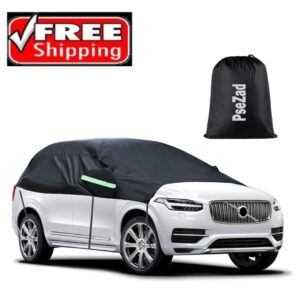 Cubierta Universal SUV MPVHalf Coche Impermeable Todo Clima, Protector Granizo Coche Bo...-