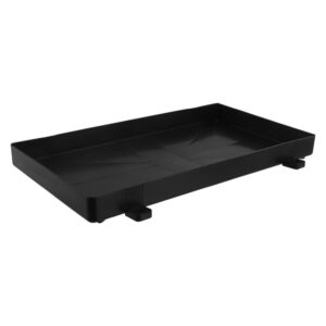 Bandeja de remolque con caja de batería de coche con soporte para orificios de montaje para automoción-