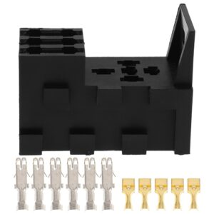 Bloque de distribución de terminales de batería cajas de fusibles de repuesto automotriz-