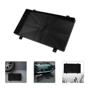 Soporte de caja de batería de coche para bandeja automática universal con orificios de montaje automotriz-