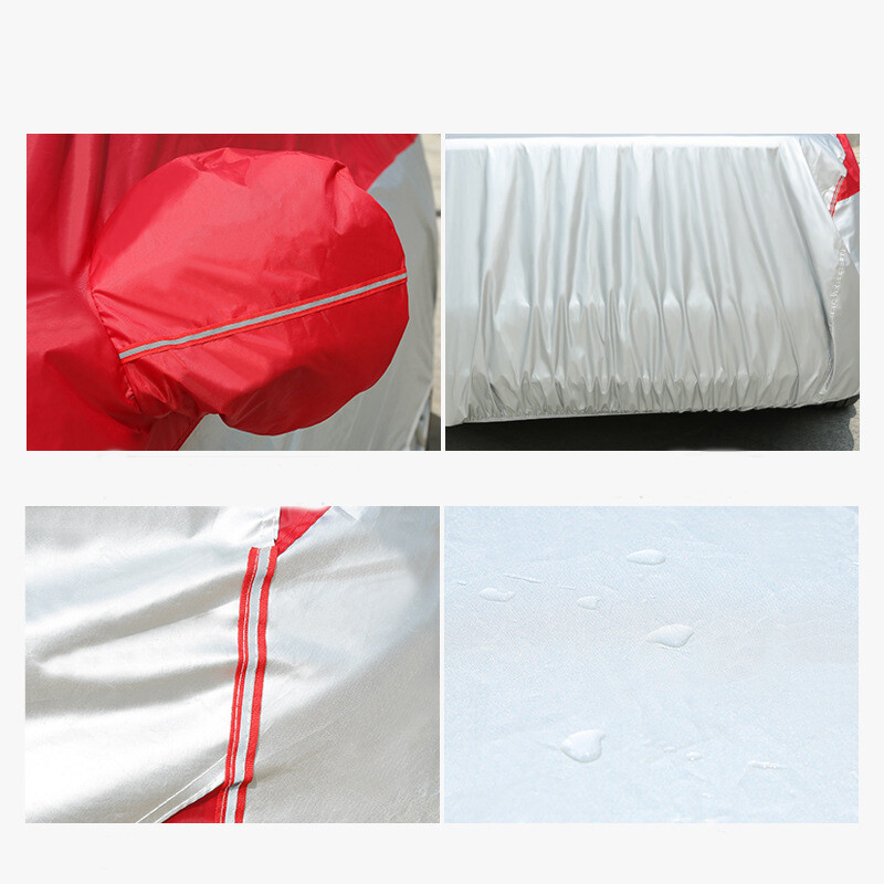 Cubierta Exterior Completa de Coche para Exterior Impermeable Granizo Protección Nieve Resistente×1- - Image 5