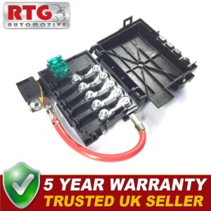 Para VW Audi 96-04 terminal positivo caja de fusibles panel superior de batería y tapa 1J0937550-