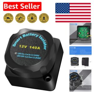 Relé sensible al voltaje 12V 140A para sistema inteligente de carga de batería doble-