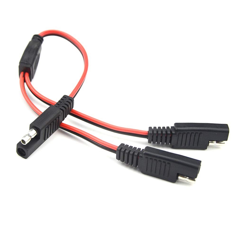 Cables divisor SAE Y de doble salida de 18 AWG - 11,8 pulgadas para batería solar y automotriz- - Image 4
