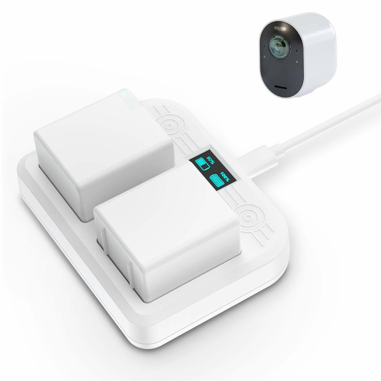 Estación de carga de batería doble con pantalla LED para Arlo Ultra 4K UHD/Arlo Pro3- - Image 2