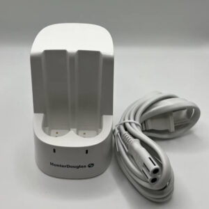 Hunter Douglas NUEVO Cargador Doble Estación de Carga Batería Recargable Powerview-