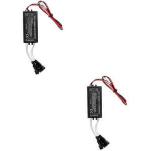 2 Piezas Inversores de Potencia Automotriz Piezas de Repuesto Ccfl con Luces-