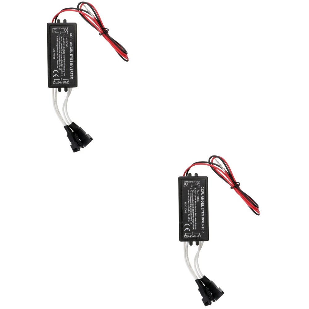 2 Piezas Inversores de Potencia Automotriz Piezas de Repuesto Ccfl con Luces-
