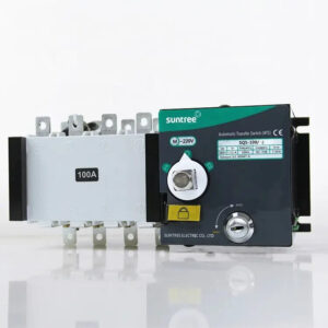 Interruptor Automático de Transferencia ATS 100A Inversores Solar Fotovoltaicos Generador de Rejilla 400V-