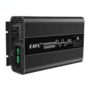 Inversor de onda sinusoidal pura DC 12V a CA 220V voltaje 50HZ convertidor inversores solares-