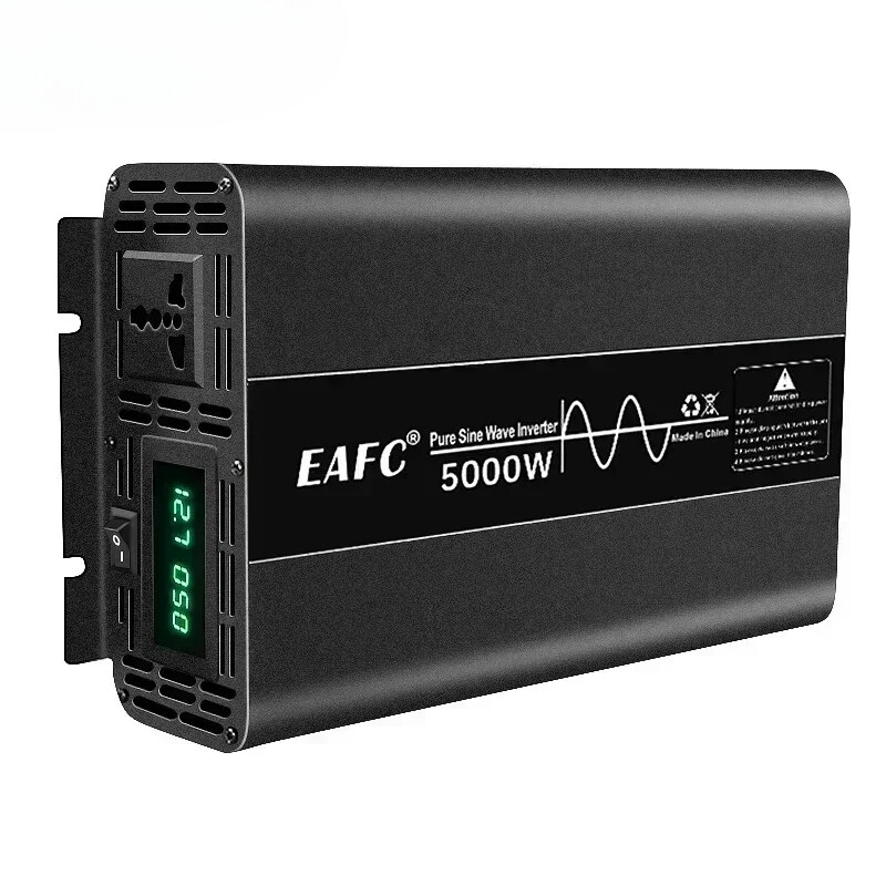 Inversor de onda sinusoidal pura DC 12V a CA 220V voltaje 50HZ convertidor inversores solares-
