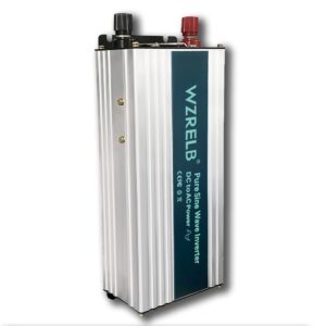 Inversor de onda sinusoidal pura 12V a 240V convertidor de energía 600W solar coche camión casa rodante-