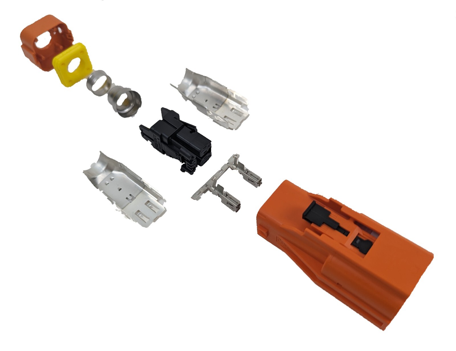 Conector automotriz de 2 pines 5 TE Connectivity YHVA630-2PHM-6MM-A HVA630-2phm NUEVO- - Image 2