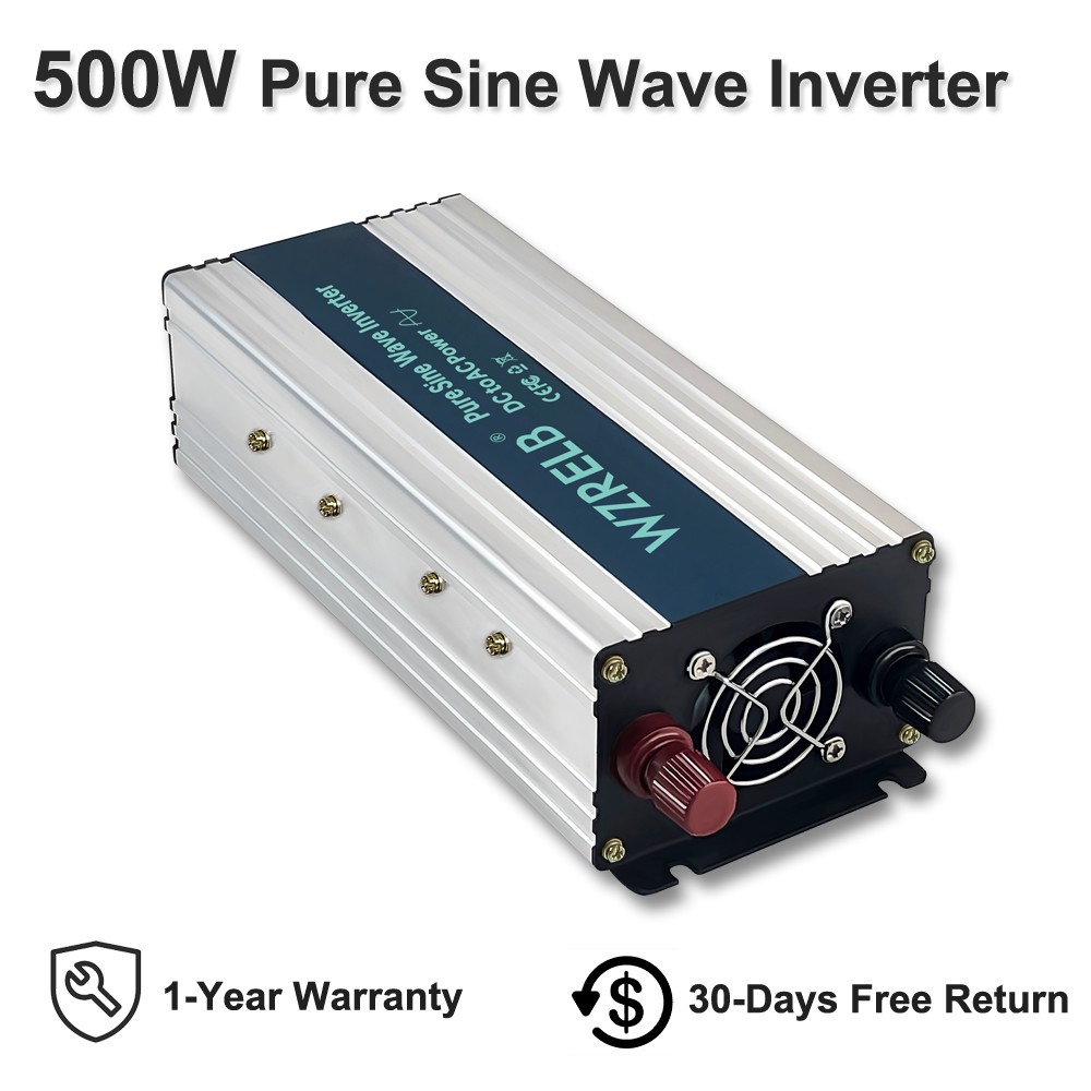 Inversor de onda sinusoidal pura de 36 V a 240 V convertidor de energía solar para automóvil camión casa rodante-