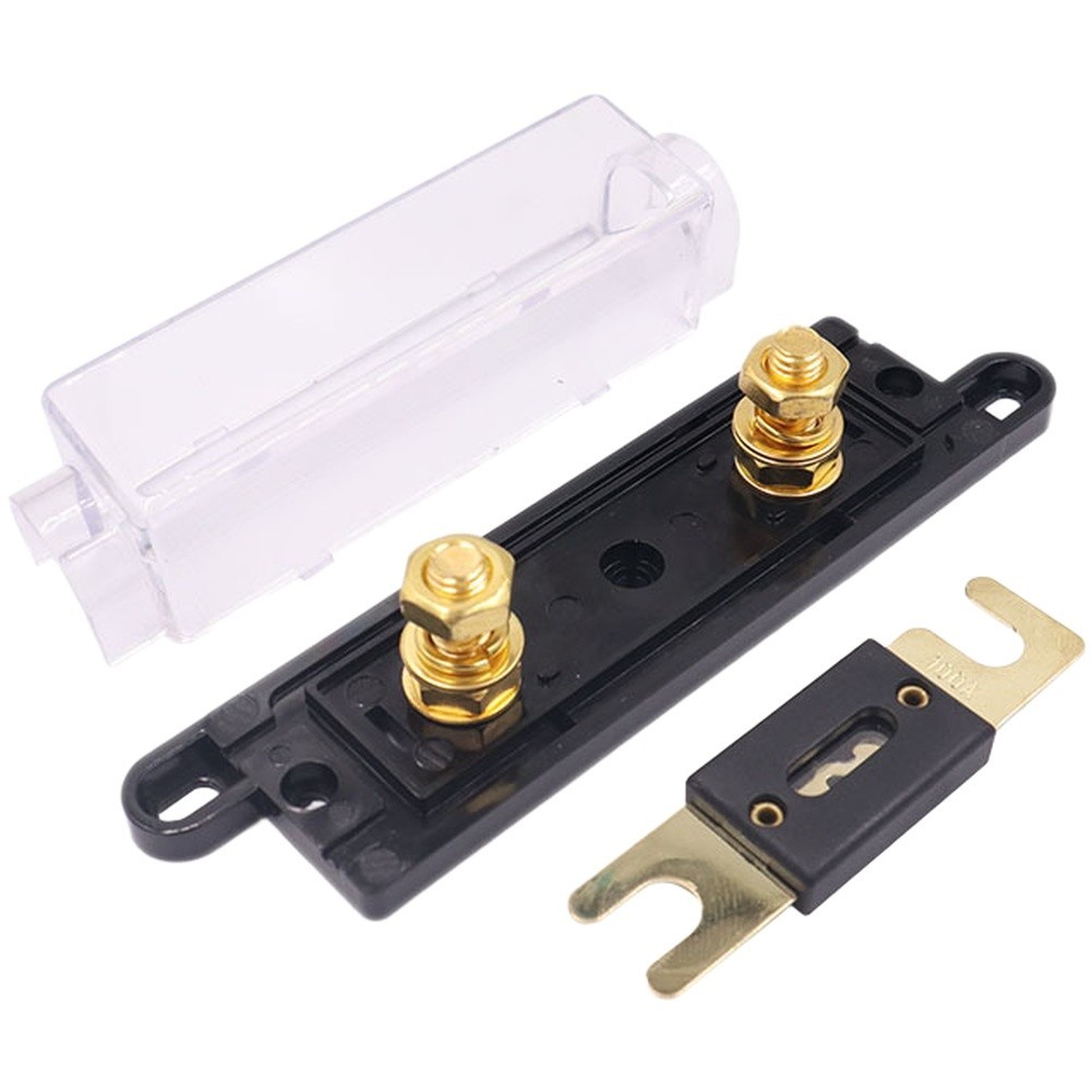 Kit portafusibles de audio para automóvil de 4 piezas 50 amperios 60 amperios 80 amperios para inversores de radio- - Image 2