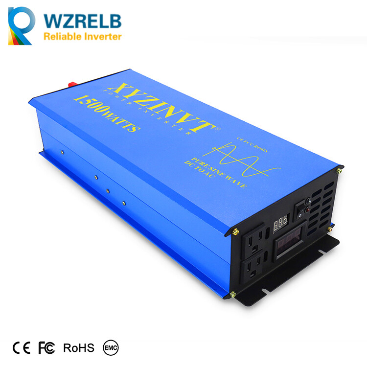 Inversor de onda sinusoidal pura 1500W 36V a 240V convertidor de energía motor solar hogar coche- - Image 2