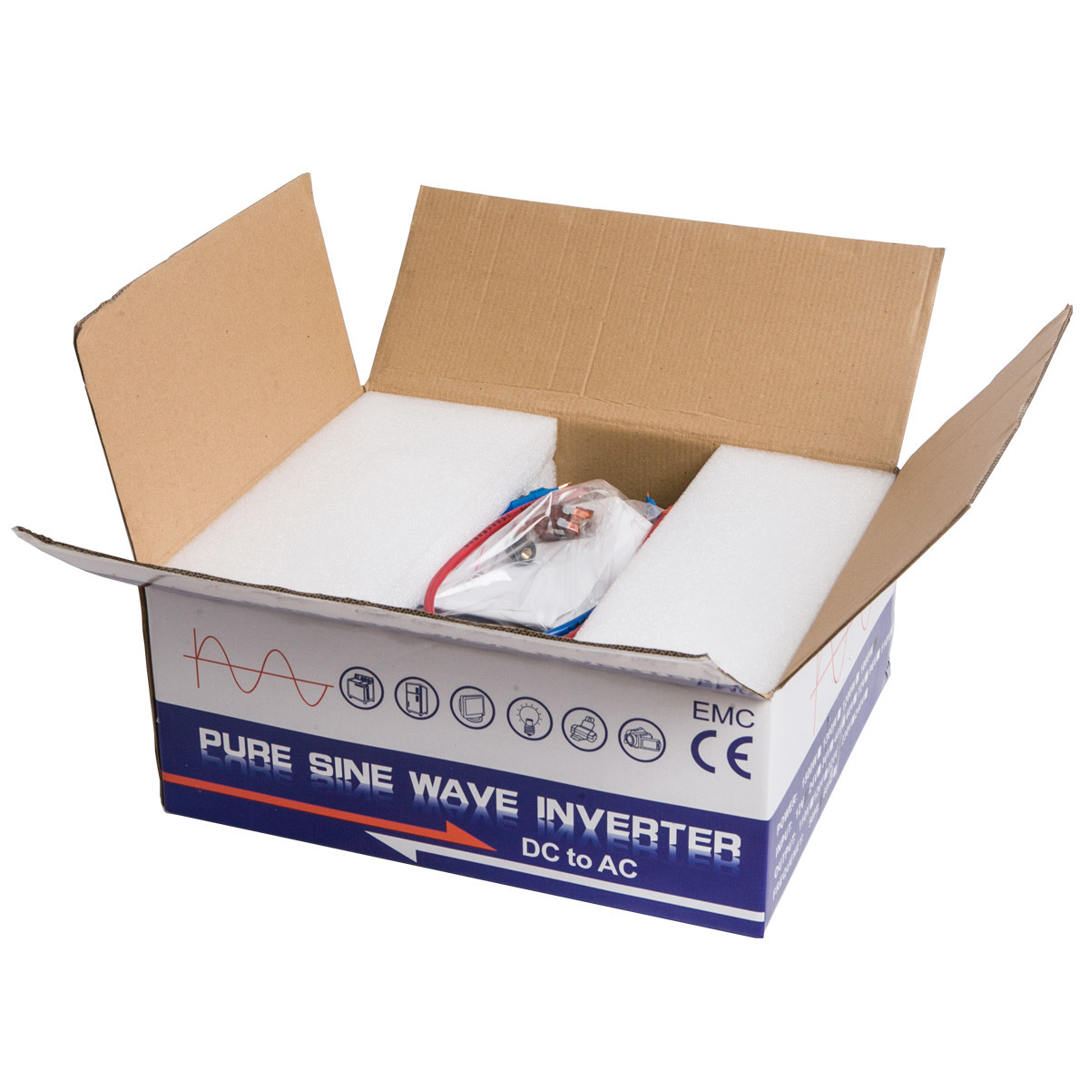Inversor de onda sinusoidal pura 1500W 36V a 240V convertidor de energía motor solar hogar coche- - Image 5