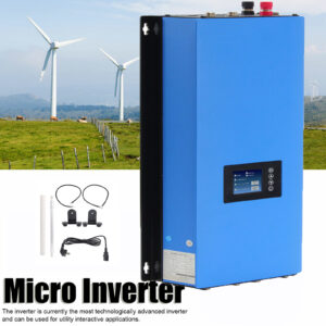 Inversor de conexión a red de energía eólica 1000 W onda sinusoidal pura con limitador 24 V 48 V turbina eólica-
