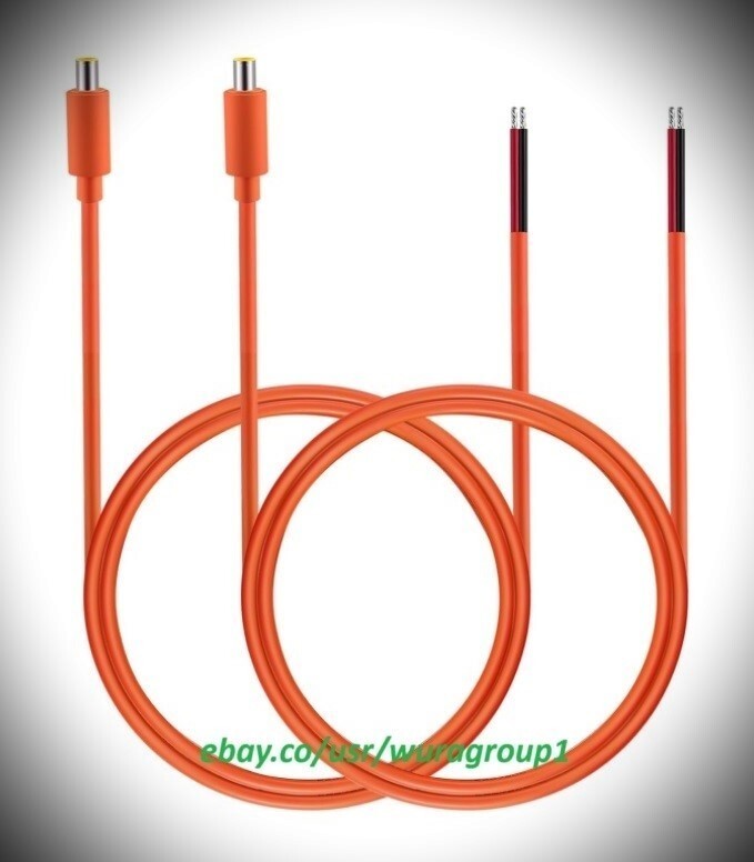 Cable DC 7909/8 mm macho a desnudo para central eléctrica de panel solar Jackery Yeti - 2 piezas-