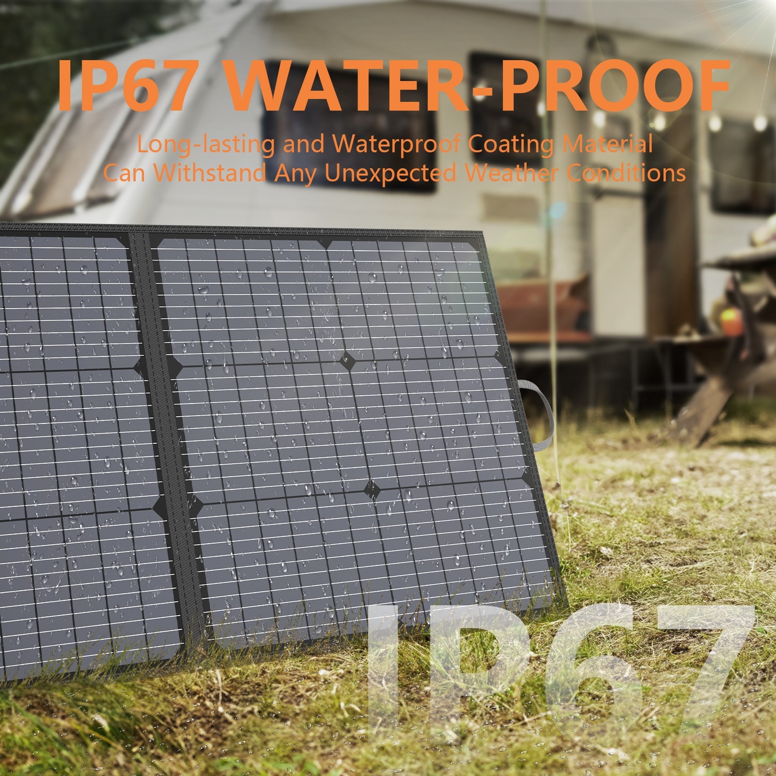 Paquete de 2 Kit de Panel Solar Portátil 110W para Estaciones Eléctricas Jackery Anker Bluetti- - Image 4