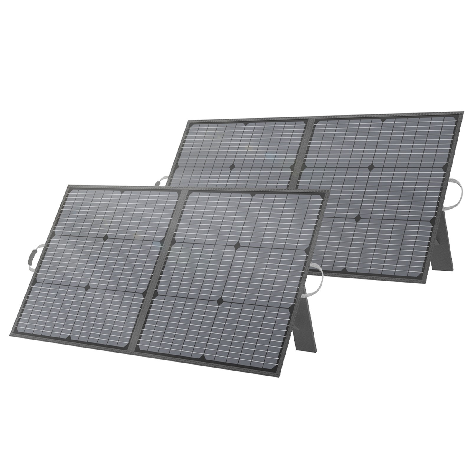 Paquete de 2 Kit de Panel Solar Portátil 110W para Estaciones Eléctricas Jackery Anker Bluetti-
