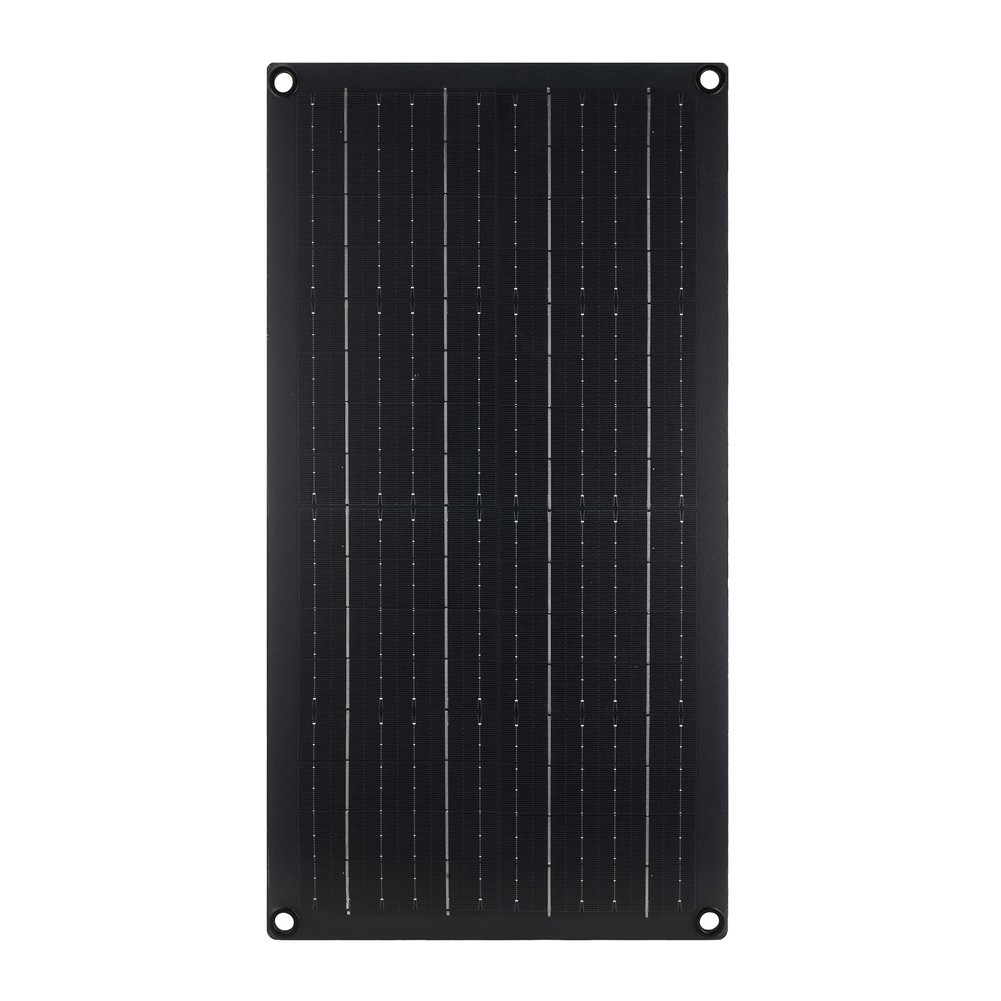 Panel Solar Flexible Negro 20W y Controlador 60A para Centrales Eléctricas Portátiles- - Image 2
