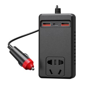 Automotive Charger Portable Charger Power Output 150W Safety Monitoring Feature