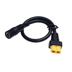 Cable de carga adaptador XT60 hembra a DC5525 hembra para estaciones de alimentación portátiles-