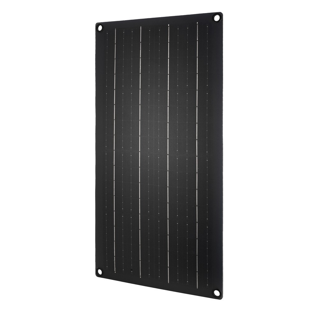 Panel Solar Flexible Negro 20W y Controlador 60A para Centrales Eléctricas Portátiles- - Image 4