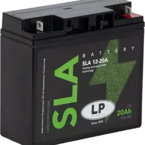 Batería de moto, L&G SLA 12-20A LP compatible con BMW K 1100 RS CatCon. K589 1992-96-
