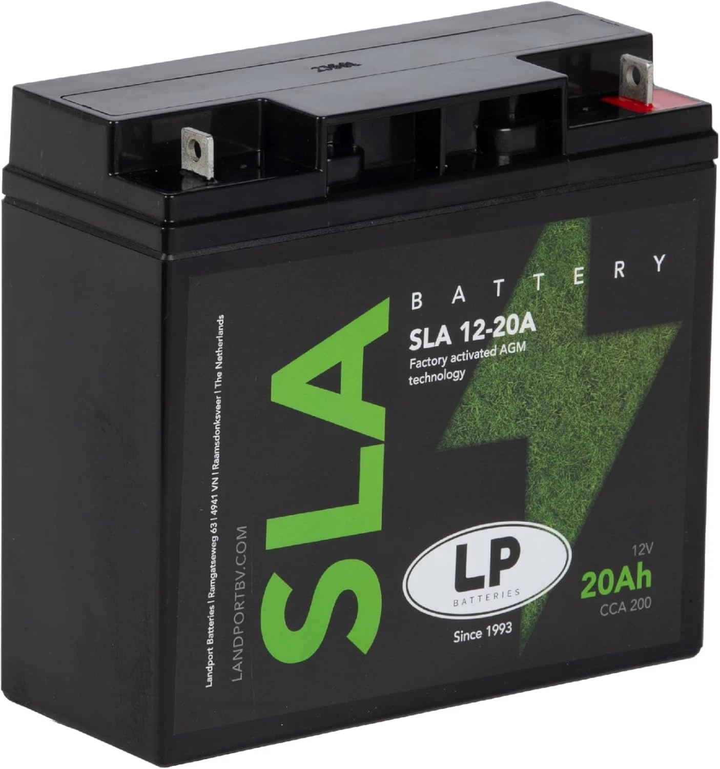 Batería de moto, L&G SLA 12-20A LP compatible con BMW K 1100 RS CatCon. K589 1992-96-