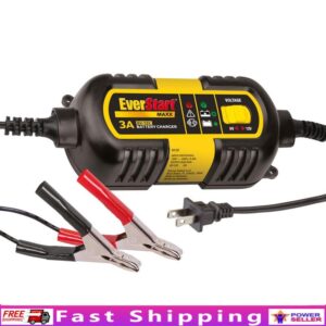 Cargador de Batería Automotriz 3 Amp 6V 12V Mantenedor Microprocesador Controlado Nuevo-