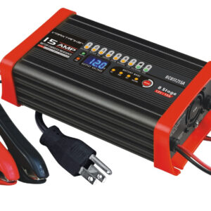 BC8S1215A 12V 15A 8 Etapas BATERÍA AUTOMOTRIZ "Inteligente" Cargador Mantenedor Tender-