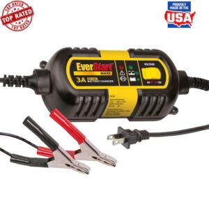 Cargador de Batería Automotriz 3 Amp 6/12V Mantenedor Microprocesador Controlado Nuevo-